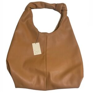 A New Day Caramel Zipped Purse